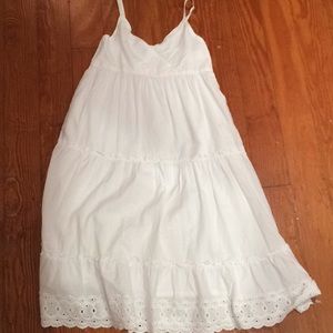 White summer dress